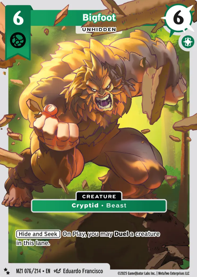 New Bigfoot